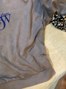 Grey Pullover Sweatshirt