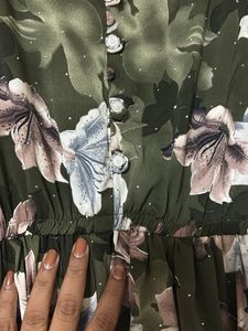 Floral Print Midi Dress