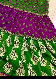 “Beautiful Multicolor anarkali dress fast sell