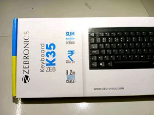 Combo Pack For ZEBRONICS Zeb Keyboard + Alex Mouse