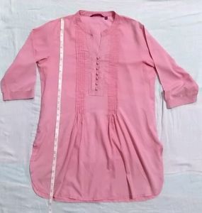 Pink Tunic Blouse