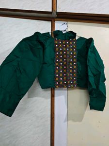 Embroidered Stylish Blouse ☘️