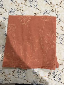 Embroidered Peach tunic