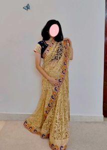 Enchanted Ivy Lace Saree✨
