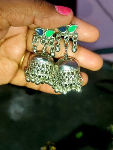 Bohemian Jhumka Earrings
