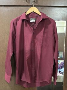 Maroon Formal Shirt