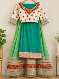 Embroidered Lehenga Choli Set