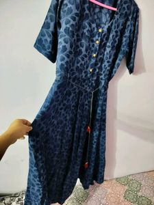 Blue Floral Print maxi dress 💙👗