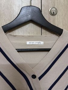 Striped Knit Cardigan