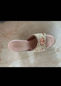 Embellished Ethnic Slides