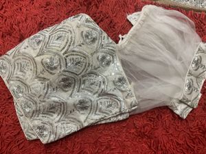 Silver Embellished Blouse