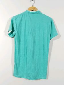 Ausk Sky Blue Casual T-shirt (Men)