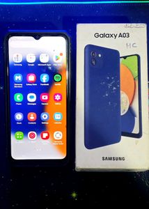 Samsung Galaxy A03 with Bill Box