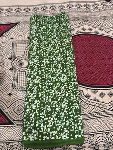 Beautiful Green Batik Dress Material