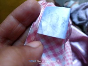 Pink Satin Nightsuit