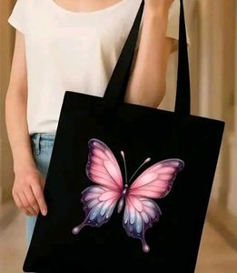 Cute Butterfly Tote Bag