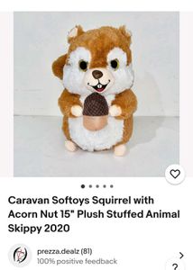 Cute Squirrel Plush Toy