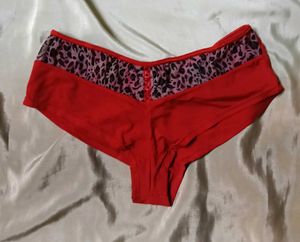 Red Leopard Print Panty