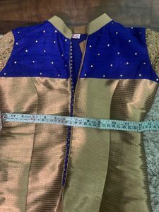 4 pieces Elegant Ethnic Gown with Dupatta