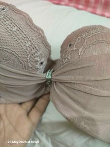 Elegant Lace Detail Bra🌸(Dusty Rose)