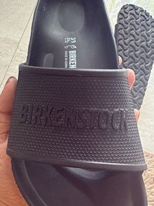Black Birkenstock Barbados Eva Slides