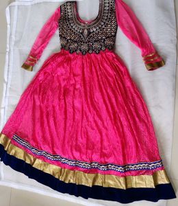 Embroidered Anarkali set