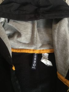 Men's Black Hoodie with German Flag
