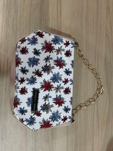Stylish Clutch with Floral Print