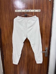 Comfortable White Ethnic Pants