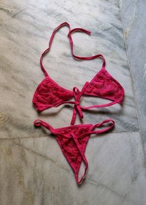 Combo Bikini Set With Bra