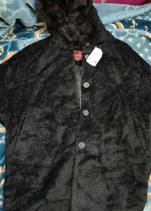 pierre cardin Furry Hooded Coat