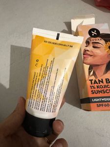 Sugar Tan Ban 1% Kojic Acid Sunscreen