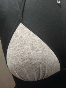 Gray Halter Bralette