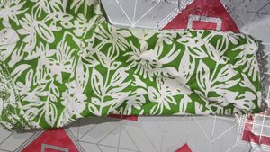 Green Floral Print Kurta