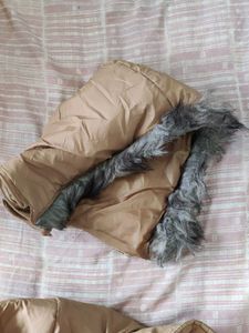 Beige Padded Jacket