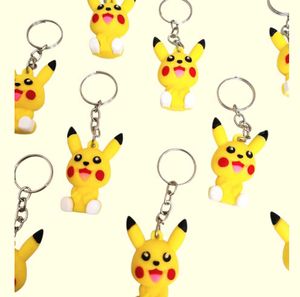 Cute Pikachu Keychain Set (12pcs)