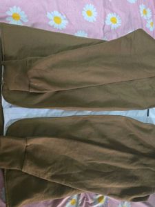 Brown Open Front Sweatshirt