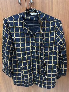 Tokyo Tapes Geometric Print Shirt