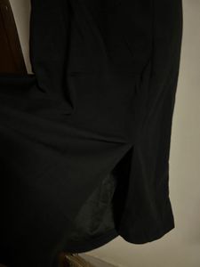 Chic Black Puff Sleeve Square Neck Dress