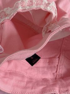Pink Denim skirt