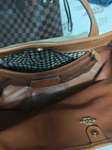 Coach Monogram Tote Bag