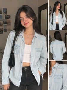 Light Wash Denim Shirt