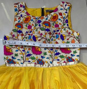Yellow  Frock (Offer Till 17 OCT)