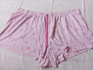 Pink Flamingo Pajama Shorts