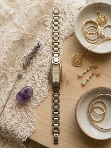 Romanson 23K Gold-Plated Swiss Quartz Watch ✨