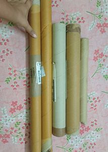 Set of 5 Cardboard Tubes