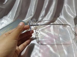 savana silver Rimless eyeglasse