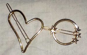 Heart & Star Hair Clip