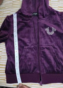 True Religion Velour Hoodie