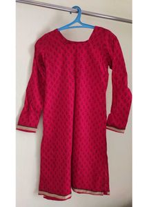 Brand New - Red Floral Kurti